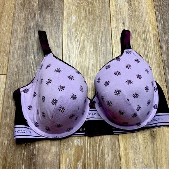 Cacique Other - Cacique 40DD UNDERWIRE Lightly lined BRA PURPLE